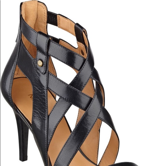 Open Toe Nine West Heels IDIGIT - Picture 2 of 7